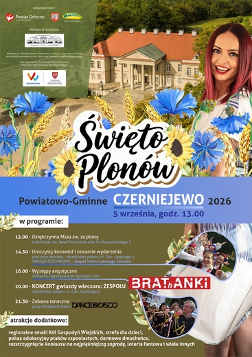 Dożynki Powiatowo-Gminne Czerniejewo 2026