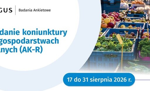 Zdjęcie do Badanie koniunktury w gospodarstwach rolnych (AK-R)