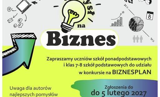 Zdjęcie do Rusza III edycja konkursu &bdquo;M&oacute;j pierwszy pomysł na biznes&rdquo;