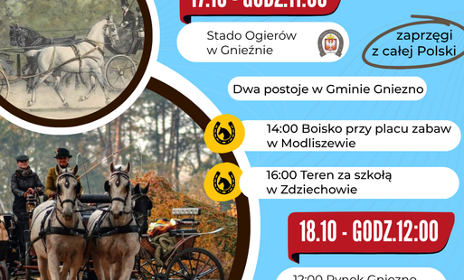 Zdjęcie do Zapraszamy na pierwszy Piknik Zaprzęgowy w powiecie gnieźnieńskim