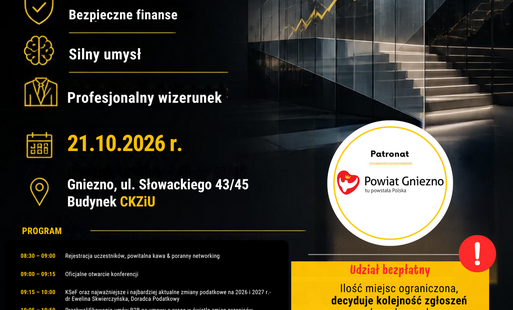 Zdjęcie do Przedsiębiorca przyszłości - weź udział w konferencji 